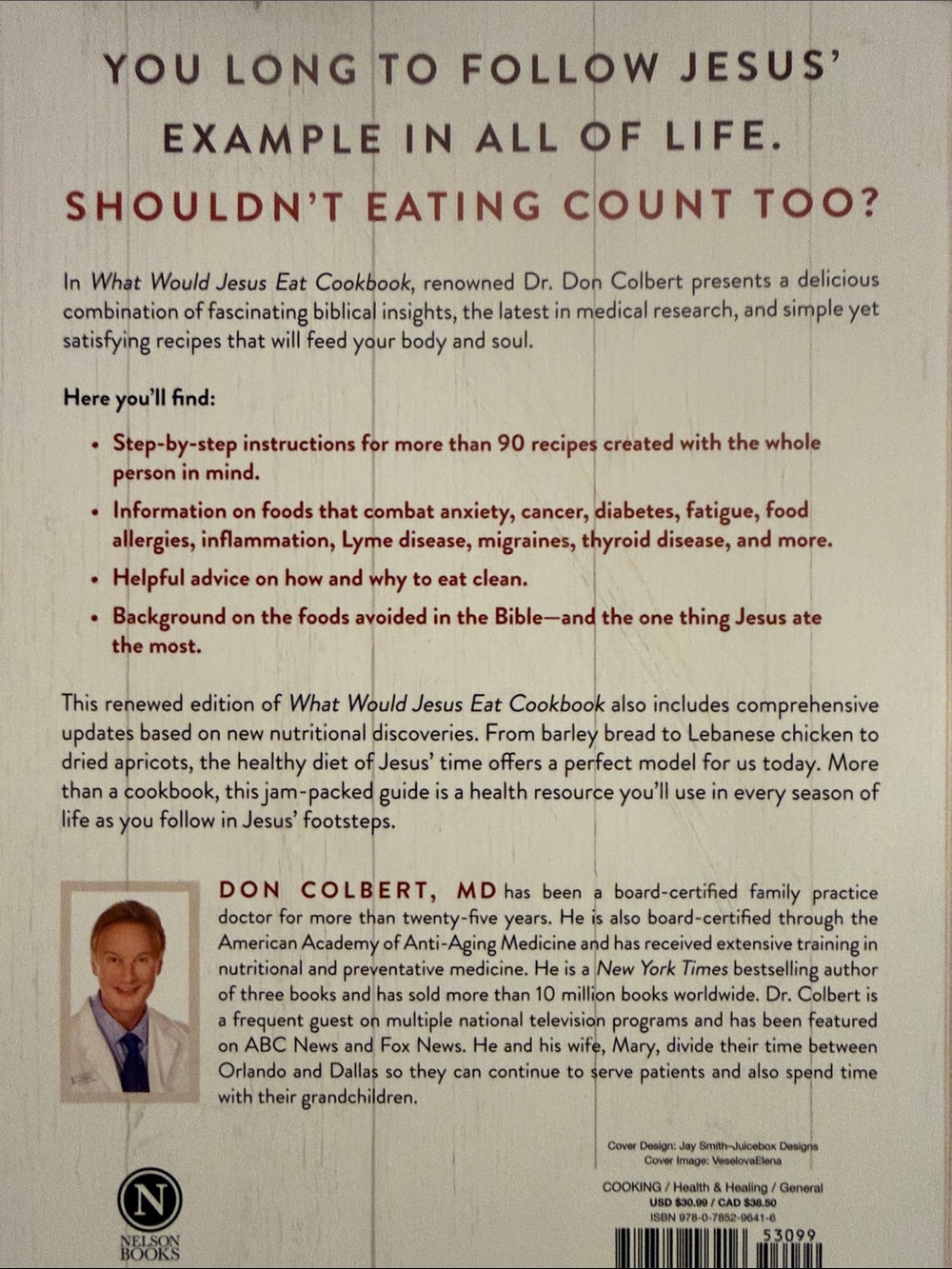 "What Would Jesus Eat" Cookbook - Picture 2 of 4